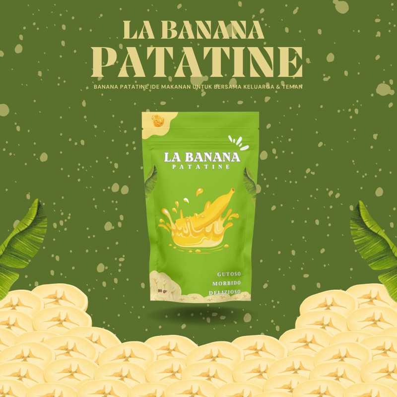 

La Banana Patatine - Cemilan Pisang Kekinian