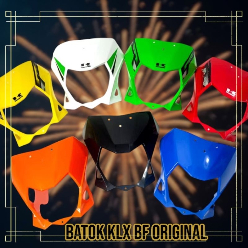 klx batok depan/ batok klx bf original kawasaki/batok klx /batok kepala klx bf