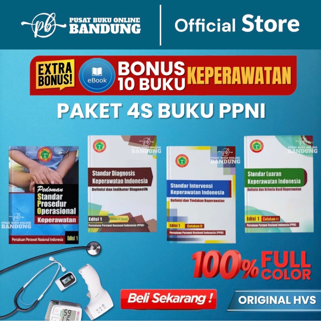 H3T PAKET 4S PPNI SDKI SLKI SIKI SPOK ASUHAN KEPERAWATAN ORIGINAL NANDA NIC NOC SDKI SLKI SIKI