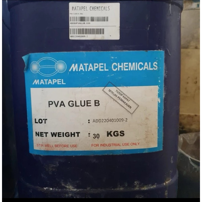 

PVA Glue Blue, Anti lengket cetakan 500 grm - 1 kg