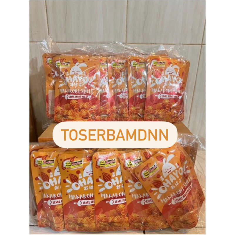 

Ohayo Makaroni Shell pack isi 10 bgks