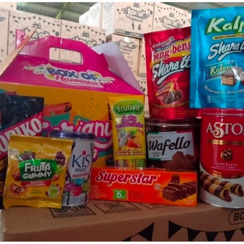 

Paket Hampers Lebaran Iedul Fitri Parsel Parcel Idul Box of Happiness Mayora Festive Box