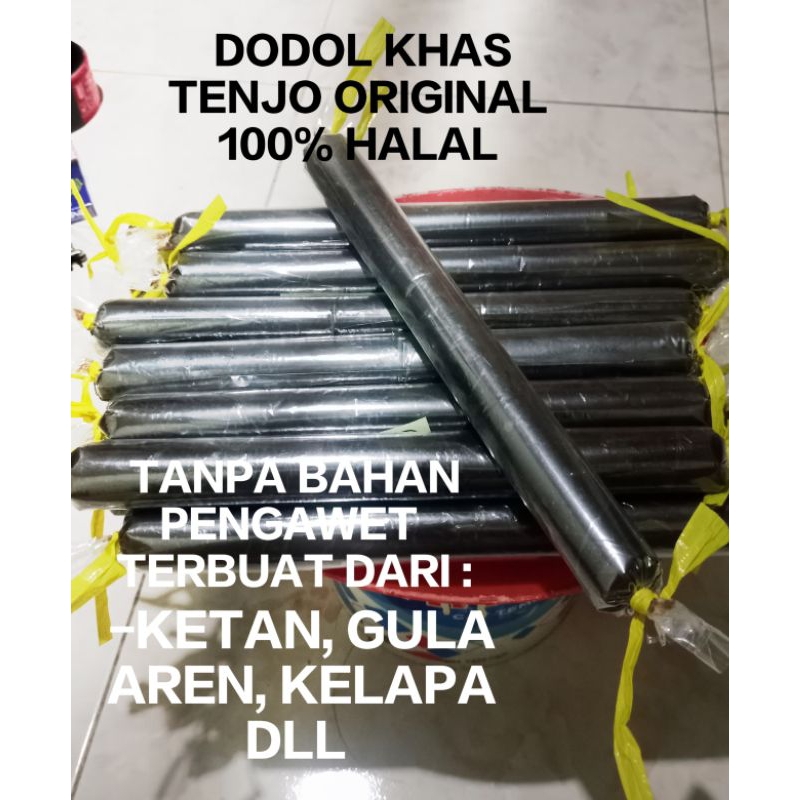 

DODOL TENJO ORIGINAL 1 GOLONG 200 GRAM RASA MANISNYA PAS DI LIDAH