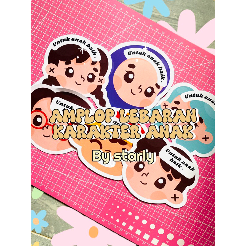 

STARLY - AMPLOP KARAKTER 3D AMPLOP LEBARAN AMPLOP IDUL FITRI AMPLOPLEBARAN