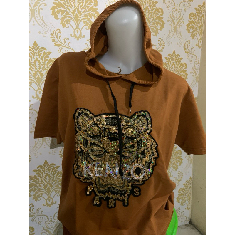 dress hodie kenzo bordir