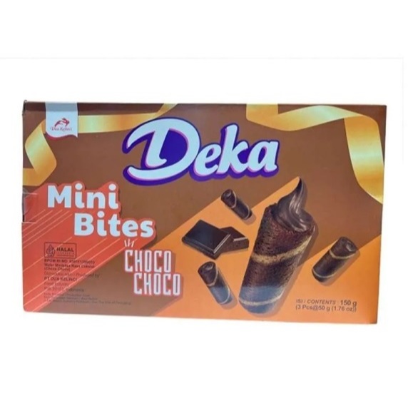 

Deka Mini Bites Wafer Roll Gift Pack 150gram