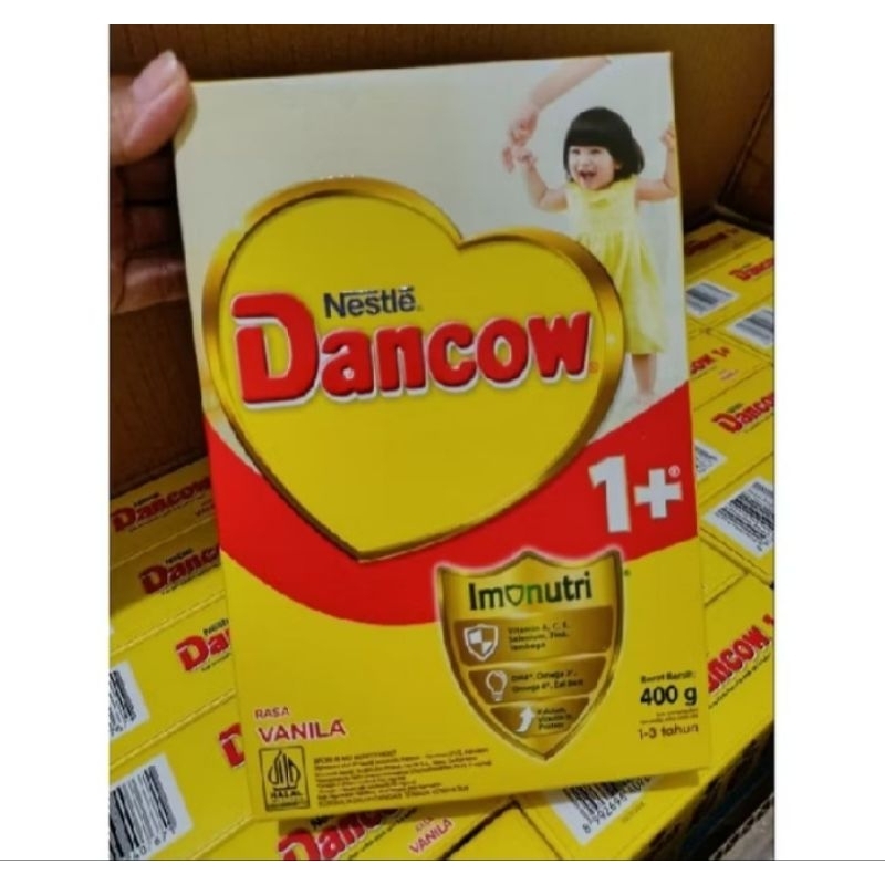 Dancow 1+ Vanila 400gr Susu Pertumbuhan