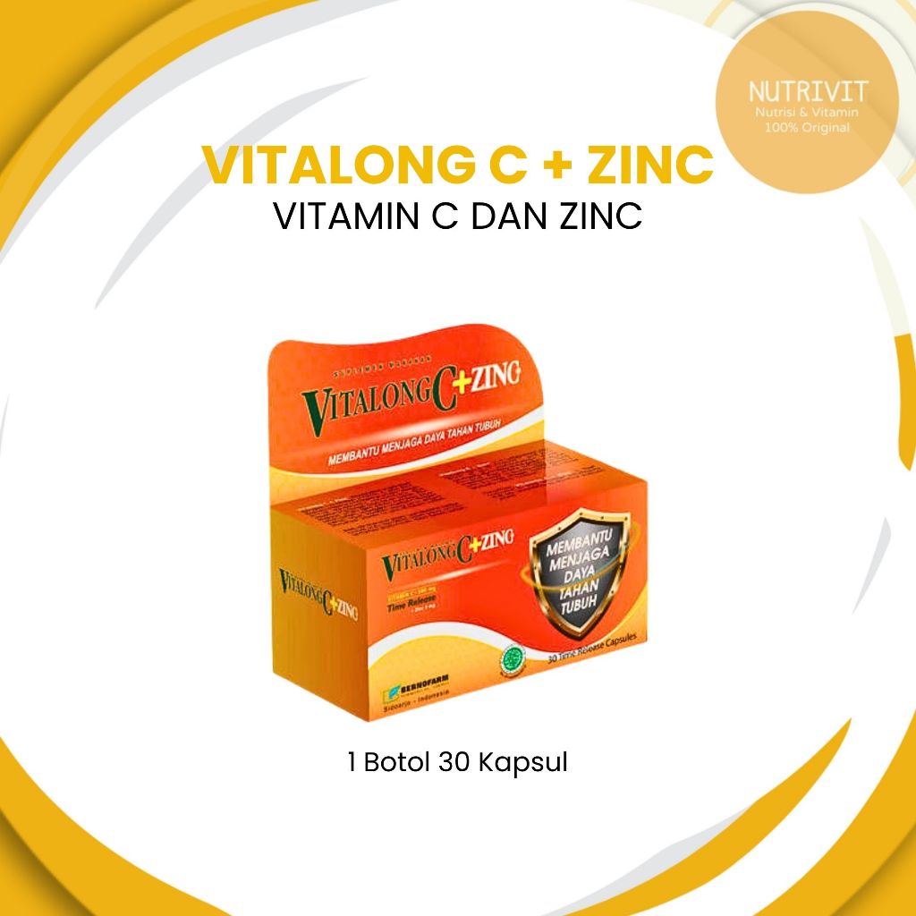 Vitalong C / VITALONG C + ZINC ISI 30