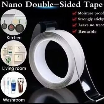 

Double Tape NANO MAGIC 3cmx1mmx3m-petekat ajaib-lem serbaguna