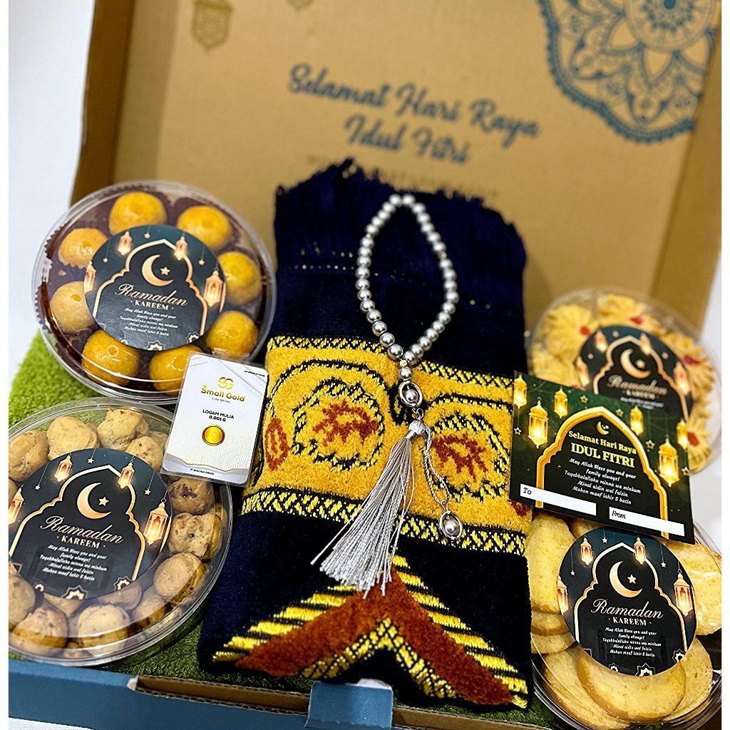 

READY STOCK INSTANT!! HAMPERS IDUL FITRI LEBARAN PUASA 2025 RAYA SET HADIAH GIFT PREMIUM KUE KERING ENAK LEBARAN