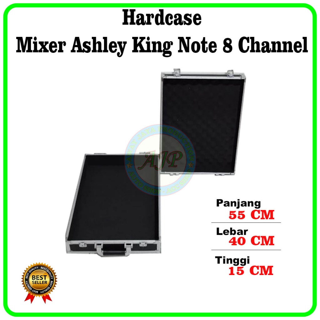 Hardcase Koper Mixer Ashley King Note 8 channel