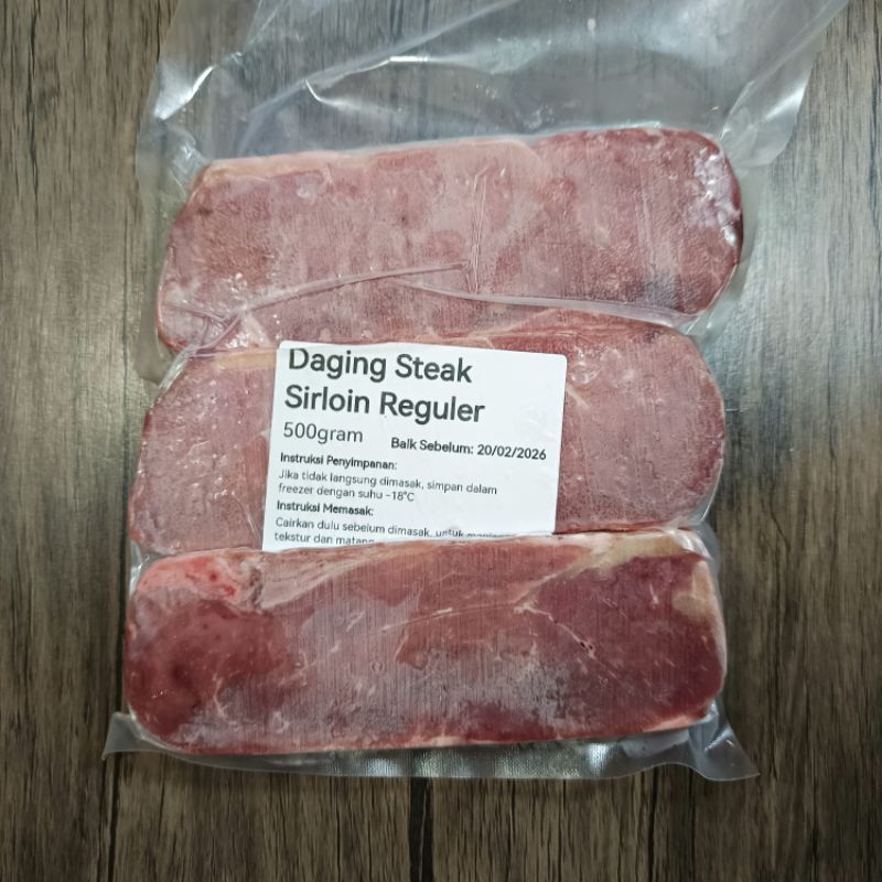 

Beef Sirloin Steak / Has Luar (500gram)