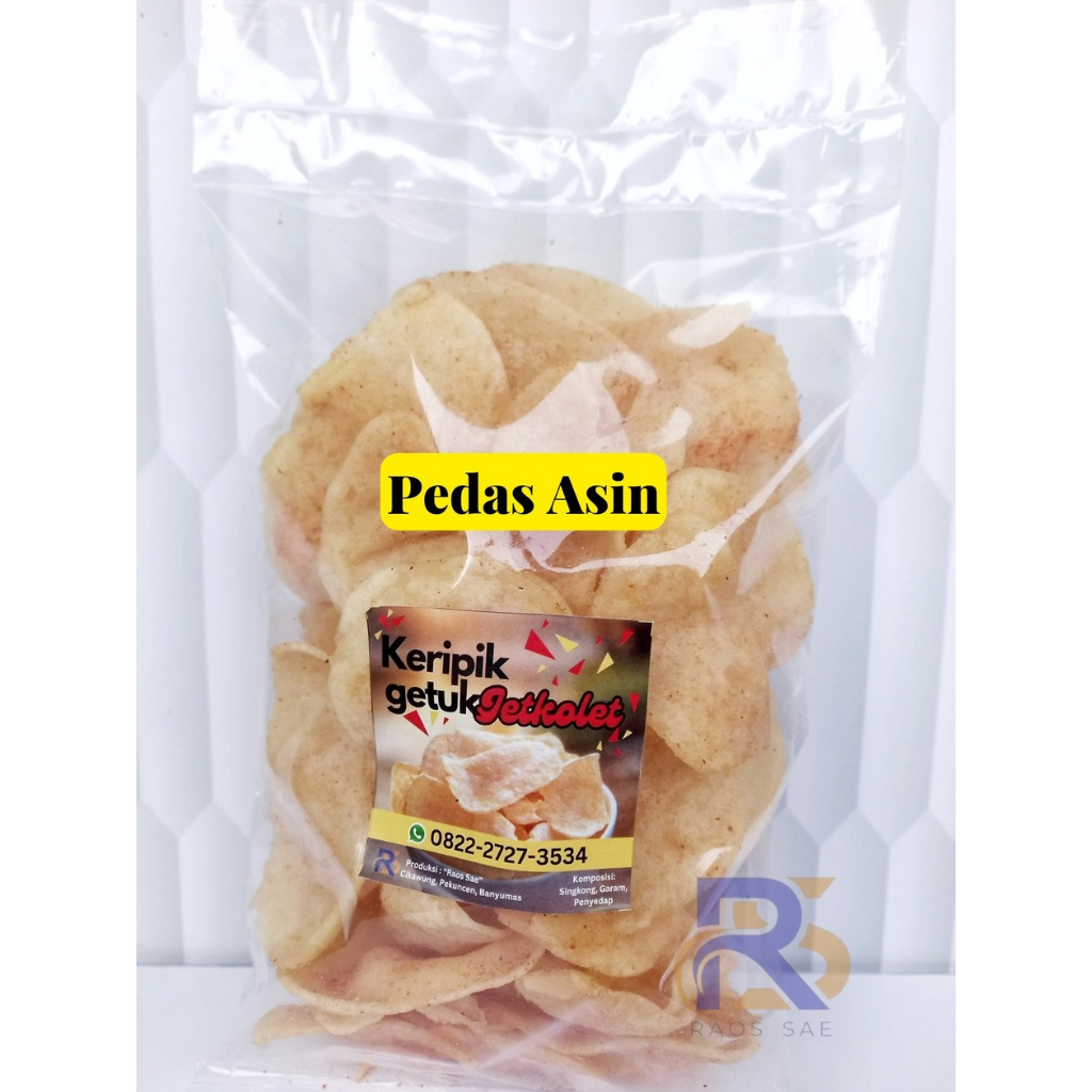 

Keripik Getuk Singkong Jetkolet Khas Magelang Pedas Asin Ukuran M