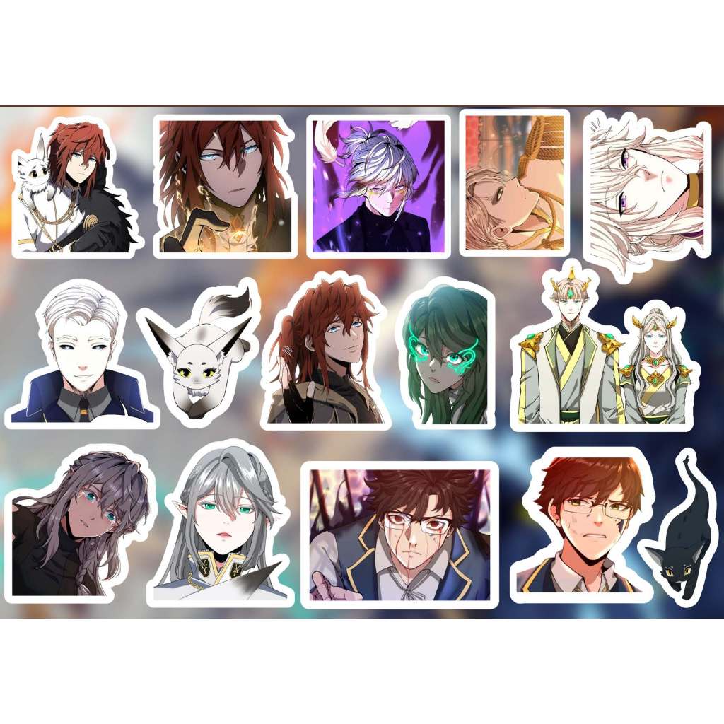 

Sticker The Beginning After The End | Sheet A6