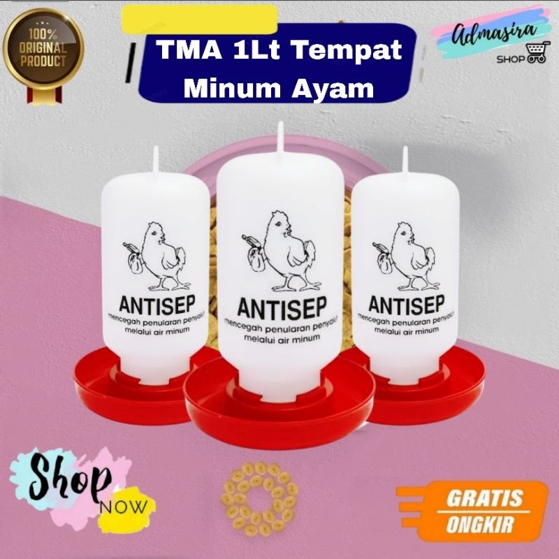 TEMPAT MINUM Ayam 1 liter TMA 1 L Medion