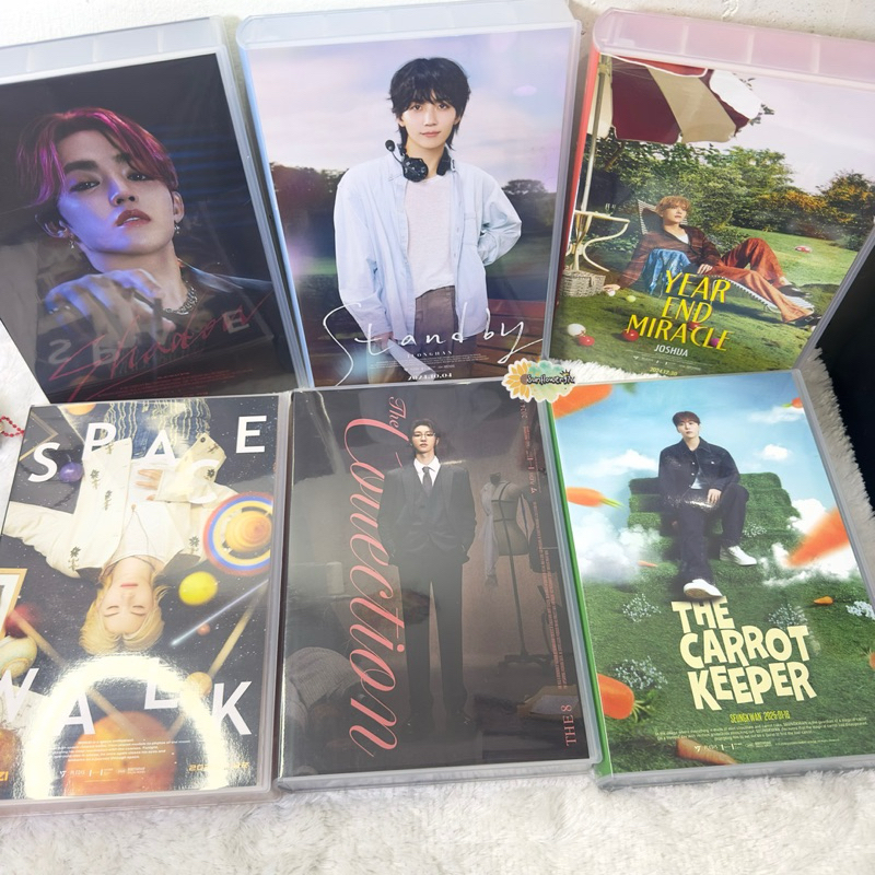 (RD INA) SHARING SEVENTEEN BIRTHDAY BOX SCOUPS JEONGHAN JOSHUA JUN HOSHI WONWOO WOOZI THE8 MINGYU DK