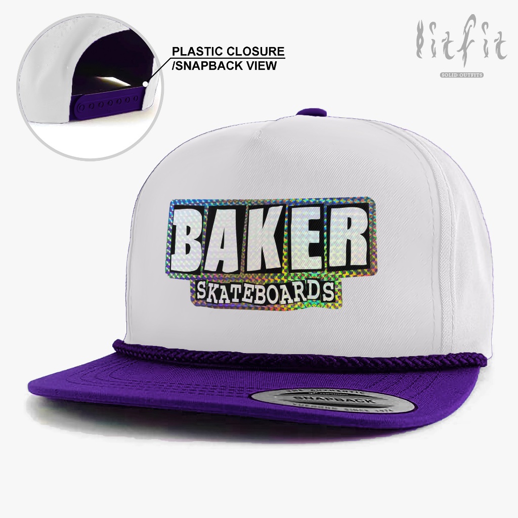 SD1 Baker - Topi Klasik Skateboards Tali /Topi Snapback Pria /Topi Trucker Jaring /Topi Distro Skena