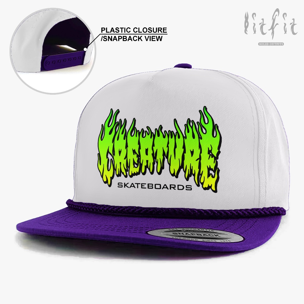 SD1 Creature - Topi Klasik Skateboards Tali /Topi Snapback Pria /Topi Trucker Jaring /Topi Distro Sk
