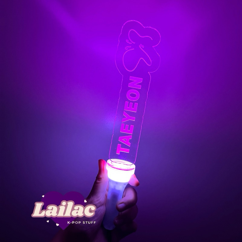 [BACA DESC] LIGHTSTICK FANMADE SNSD/ Girls Generation/ Soshi/ Taeyeon PINK 1 WARNA