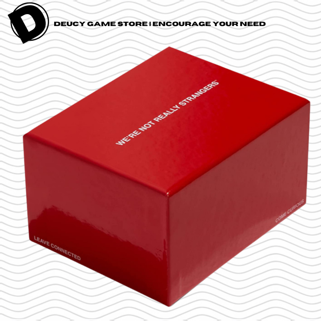 We'Re Not Really Strangers Ice Breaker Card We Are Not Really Strangers Permainan Obrolan Kita Deepe