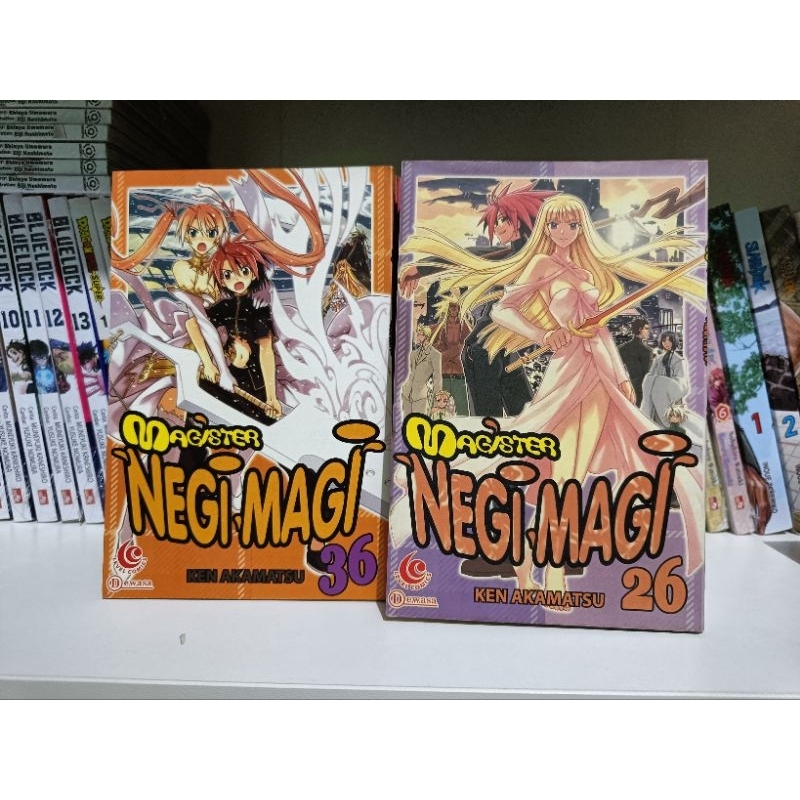 Komik Magister Negi Magi Set 1-38 Tamat (Bekas/Preloved)