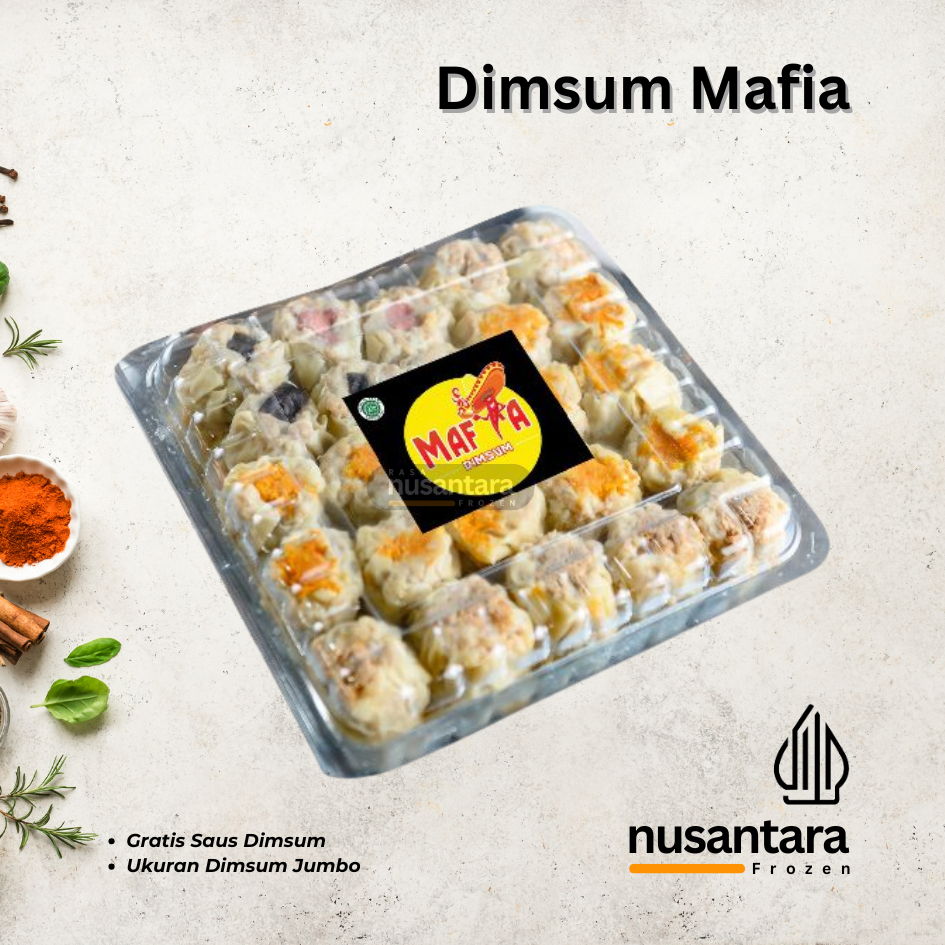 

Dimsum Mafia isi 50 Pcs / Dimsum Frozen Jumbo Halal