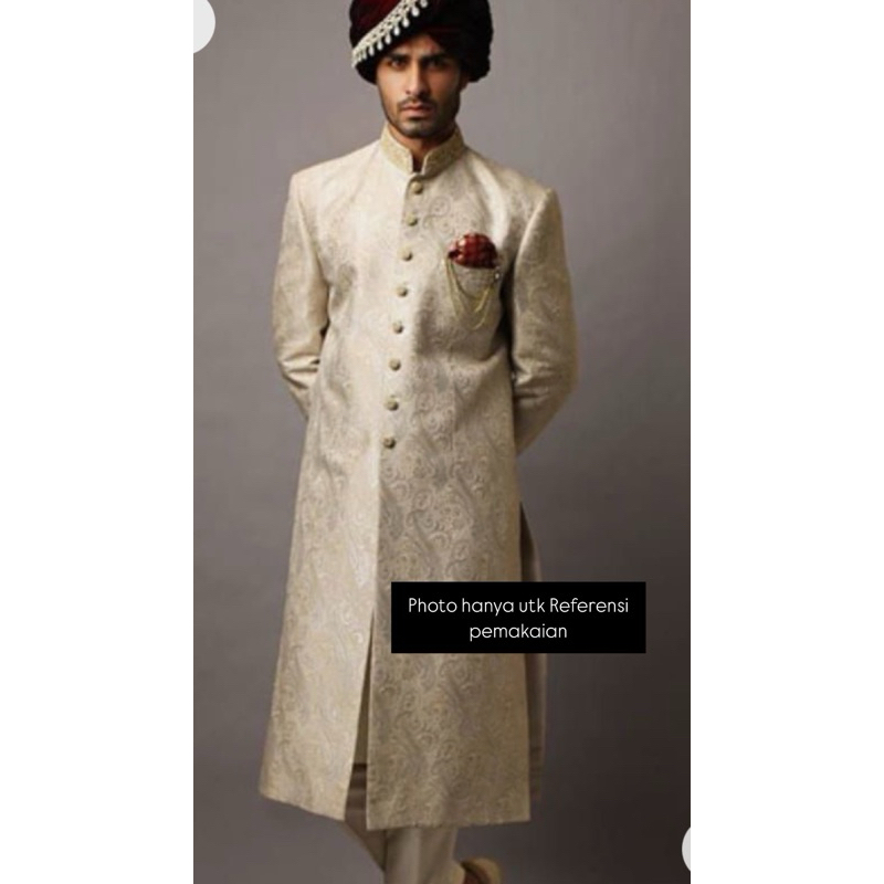 JAS SHERWANI INDIA| BAJU PENGANTIN COWOK| BAJU PENGANTIN INDIA | PREMIUM