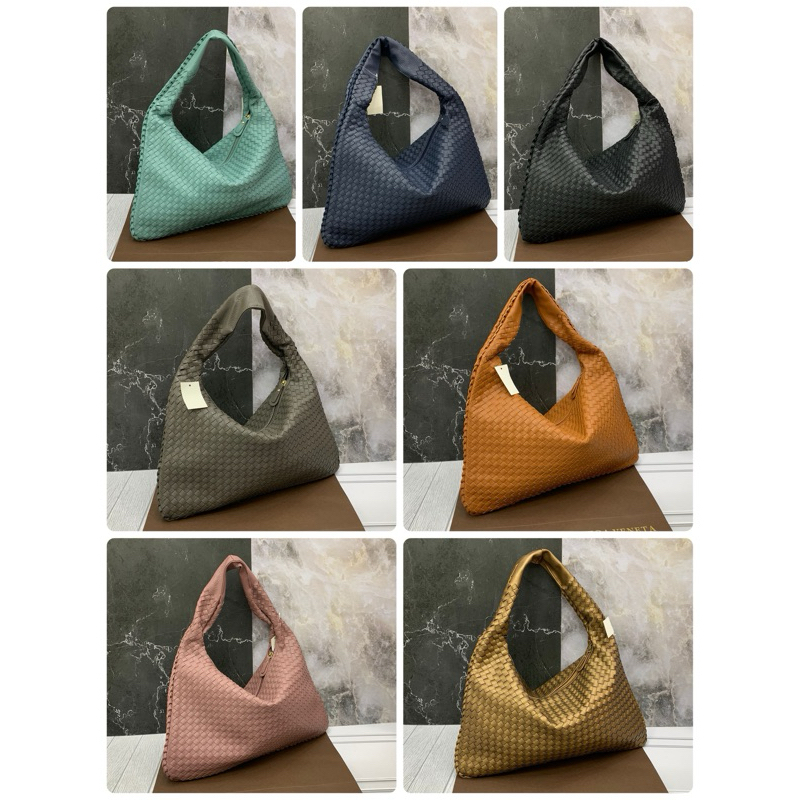 Tas Anyaman Wanita Cewek BV HOBO BAHAN LEATHER