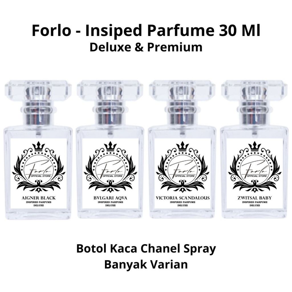 FORLO - PARFUM EDP/EDT - DELUXE & PREMIUM (BOTOL CHANEL)