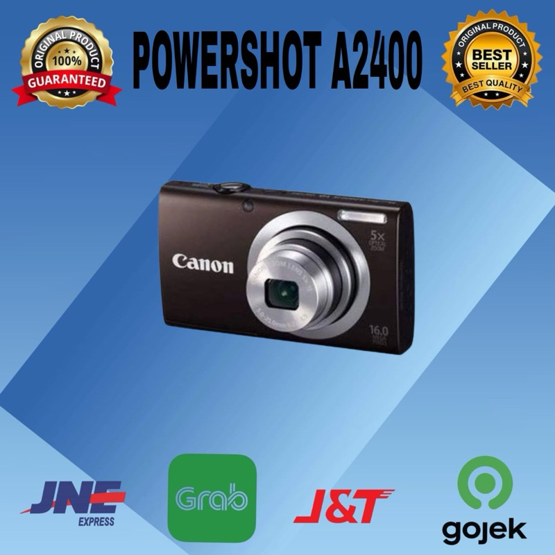 camera canon powershot A2400 white box
