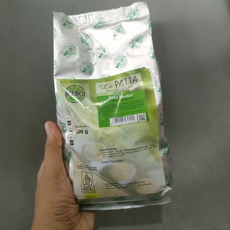

Lepatta rasa pandan selai bubuk