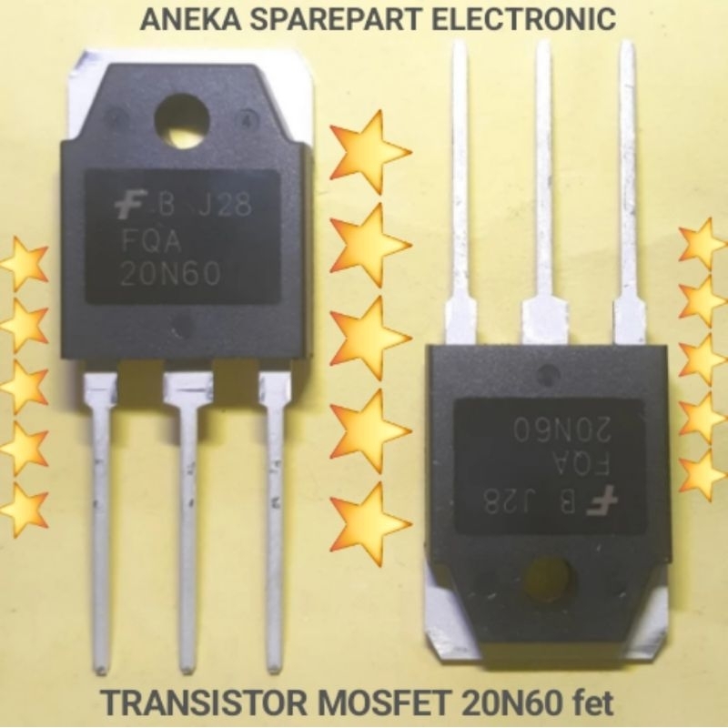 TRANSISTOR MOSFET 20N60 fet