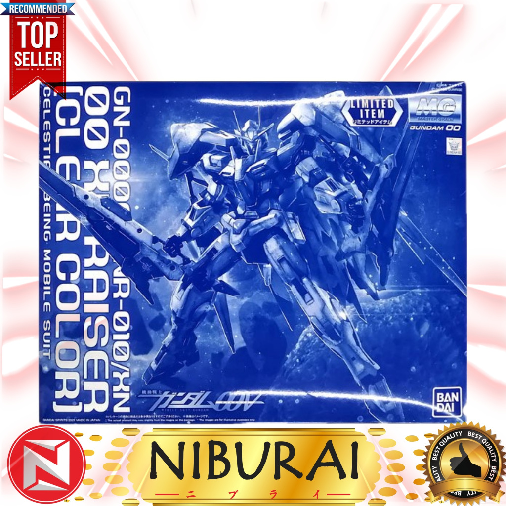 1/100 MG 00 XN Raiser Gundam Clear Color