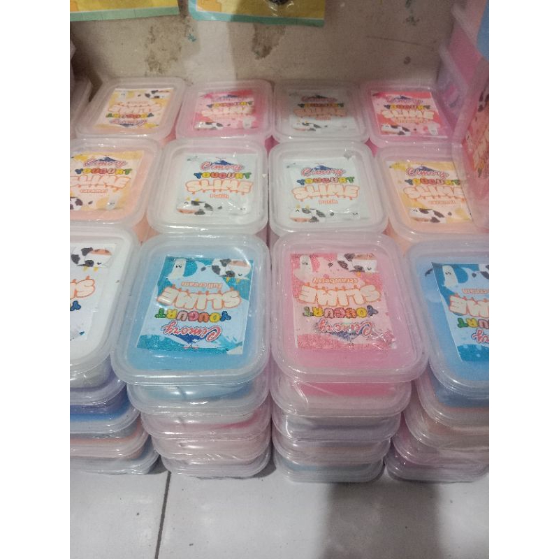 Slime susu /mainan slime