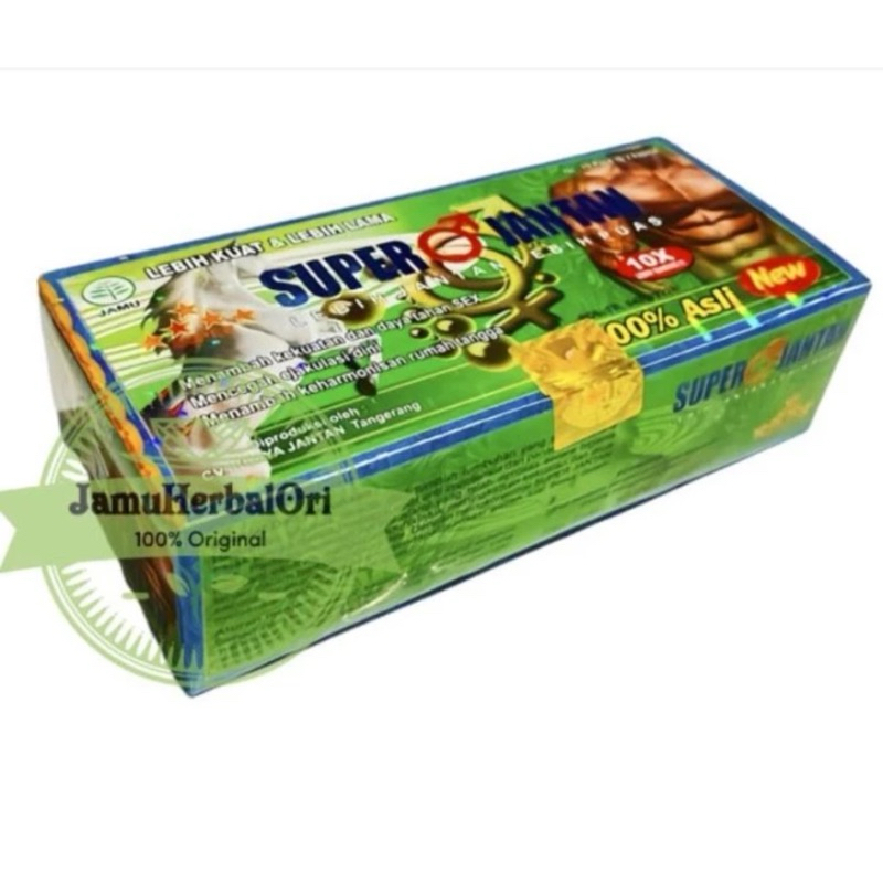 Jamu jantan super asli kuat tahan lama pria perkasa per box