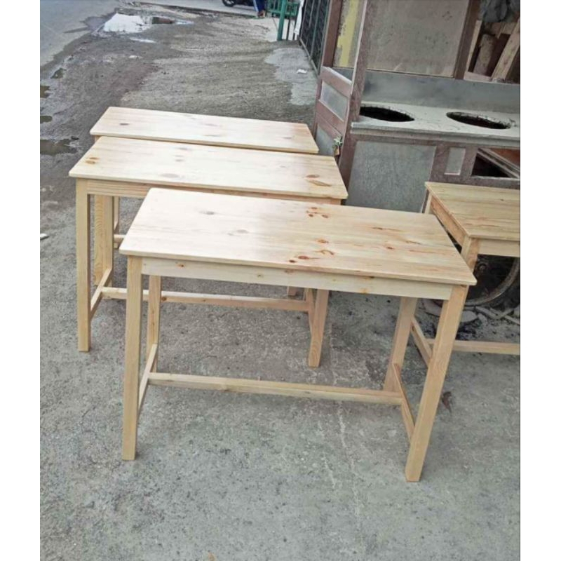 meja makan jati Belanda / meja warung makan