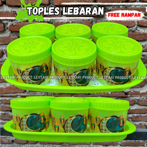 Toples Kue Lebaran Set 7 in 1 Calista TOBAKI | toples lebaran | toples calista | toples plastik | to