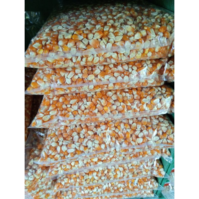 jagung kecil bulat/jagung madura. pakan merpati/kemasan 1kg