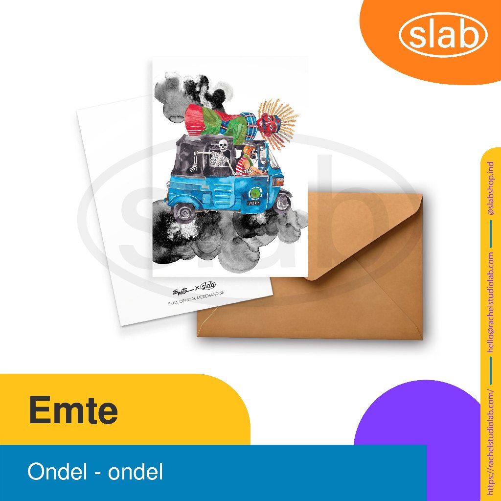 

Blank Card - Emte : Ondel - Ondel