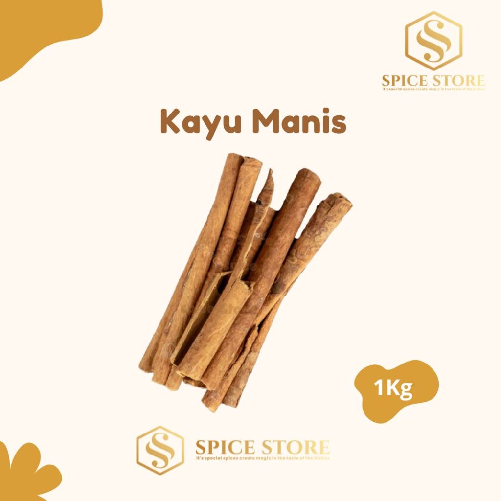 

Spice Store - Bumbu Dapur Bubuk Kayu Manis (1Kg)