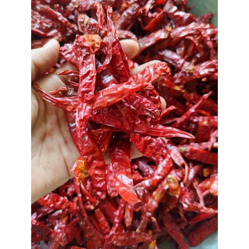 

Cabe Kering Tanpa Tangkai Cabe Teja Super Pedas Cabe Seblak