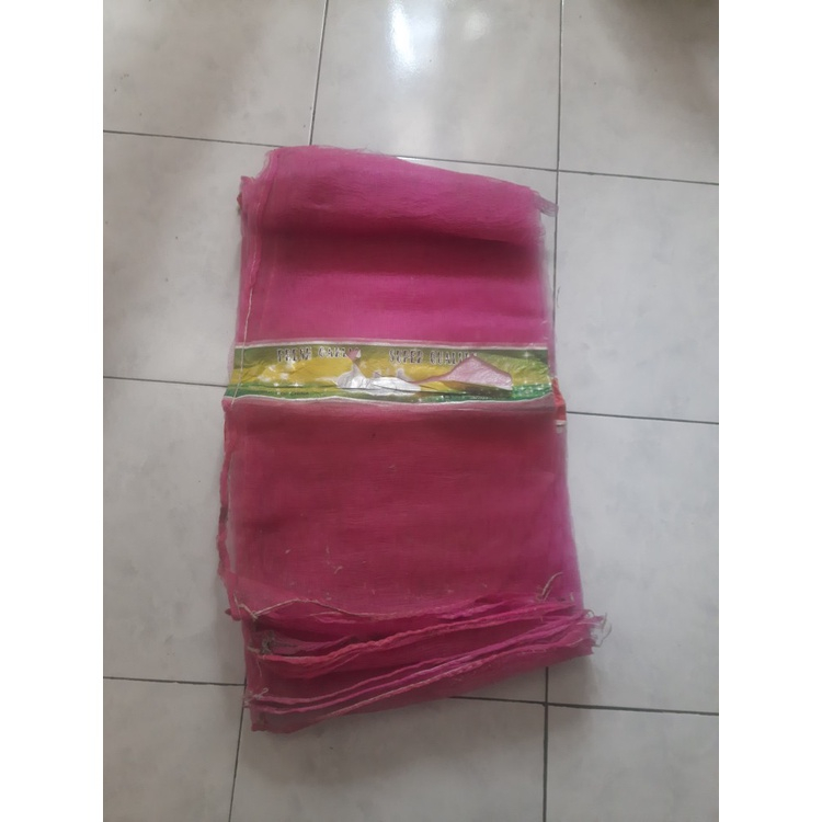 Karung Bungkus Kelengkeng/ Brongsong Buah/ Jaring Bungkus Kelengkeng Isi 10pcs