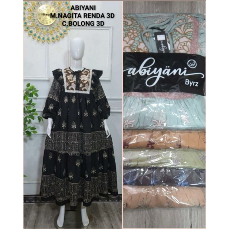 GAMIS TERBARU GAMIS NAJWA ABIYAN VNS BAJU MUSLIM