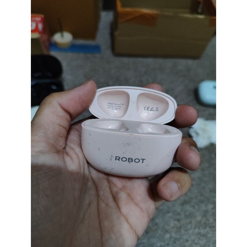 Sparepart Case Tws Robot fungsi charging aman