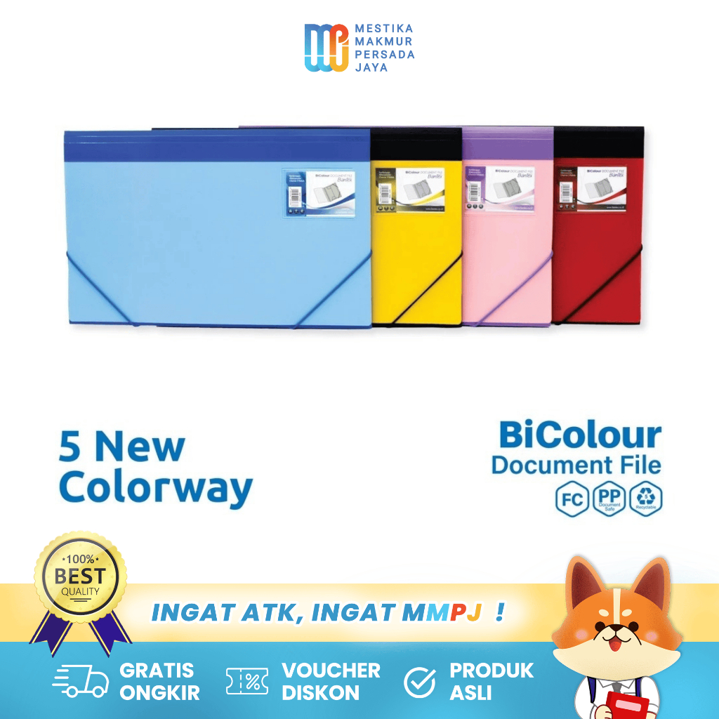 

Bantex Document File 3431 - Map Tempat Penyimpanan Dokumen Folio F4