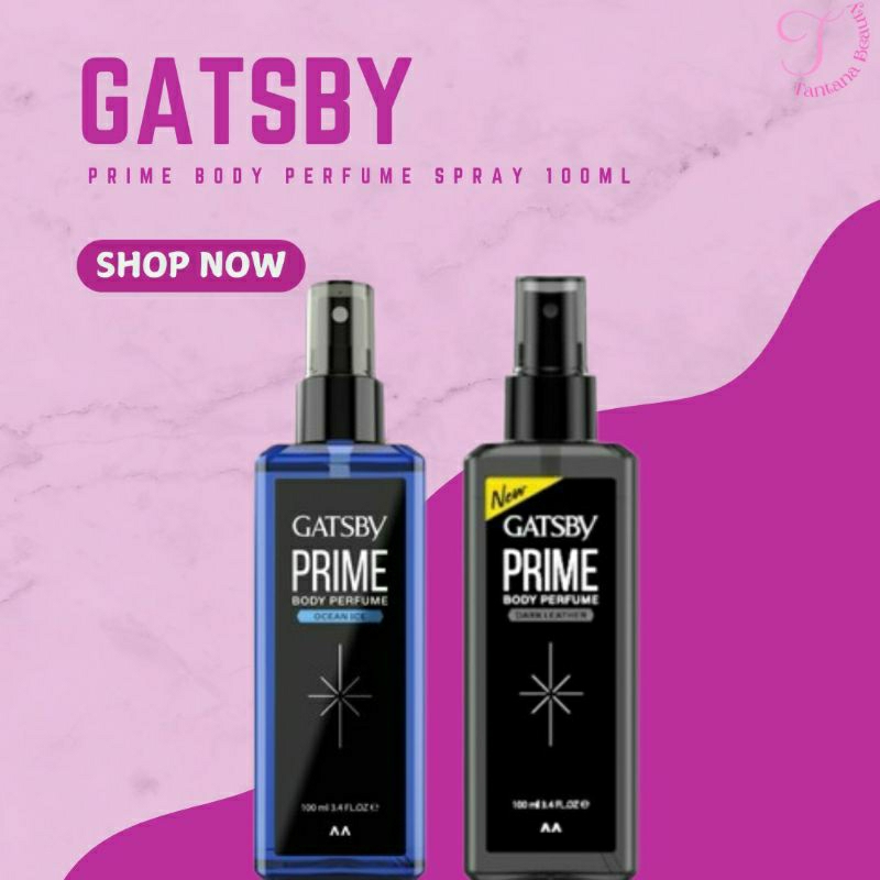 Gatsby Prime Body Perfume Spray 100ml - Parfum Pria