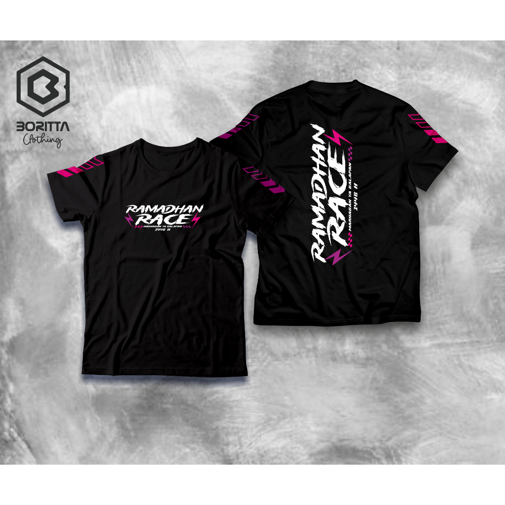 Kaos Ramadhan Race / kaos distro Ramadhan Race