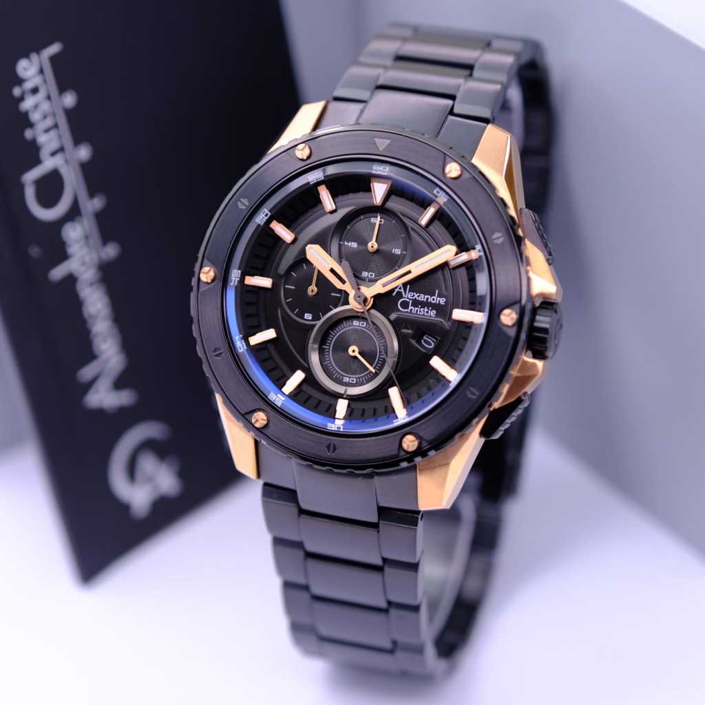 Jam Tangan Pria Alexandre Christie Original AC6653