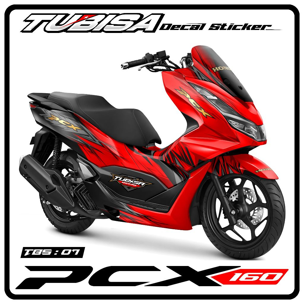 COD Decal Stiker HONDA PCX 160 Full Body 2021 2022 2023 2024 Sticker Decal Full Body PCX 160 NEW