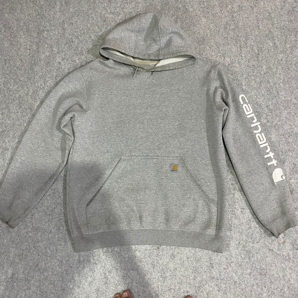 Hoodie Carhartt Spellout Carhart Hoodie Spellout White Hoodie keong